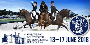 Early Bird Offer now available for The Equerry Bolesworth International Horse Show - Cheshire's Must Visit Sporting & Social Event